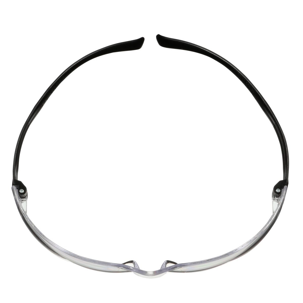 3M SecureFit 100 Series Safety Glasses Clear Anti-Scratch Lens Black Temples (7100238171)  - (100Pack) - 10