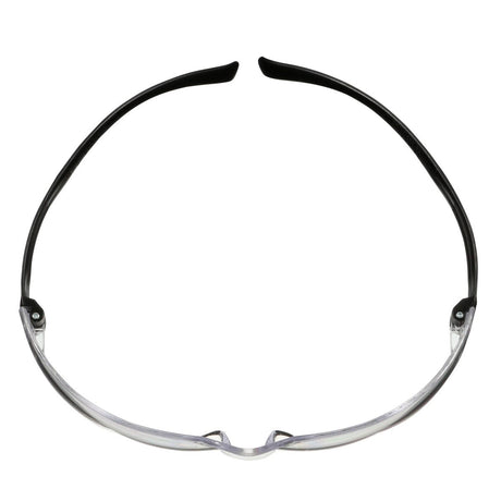 3M SecureFit 100 Series Safety Glasses Clear Anti-Scratch Lens Black Temples (7100238171)  - (100Pack) - 10