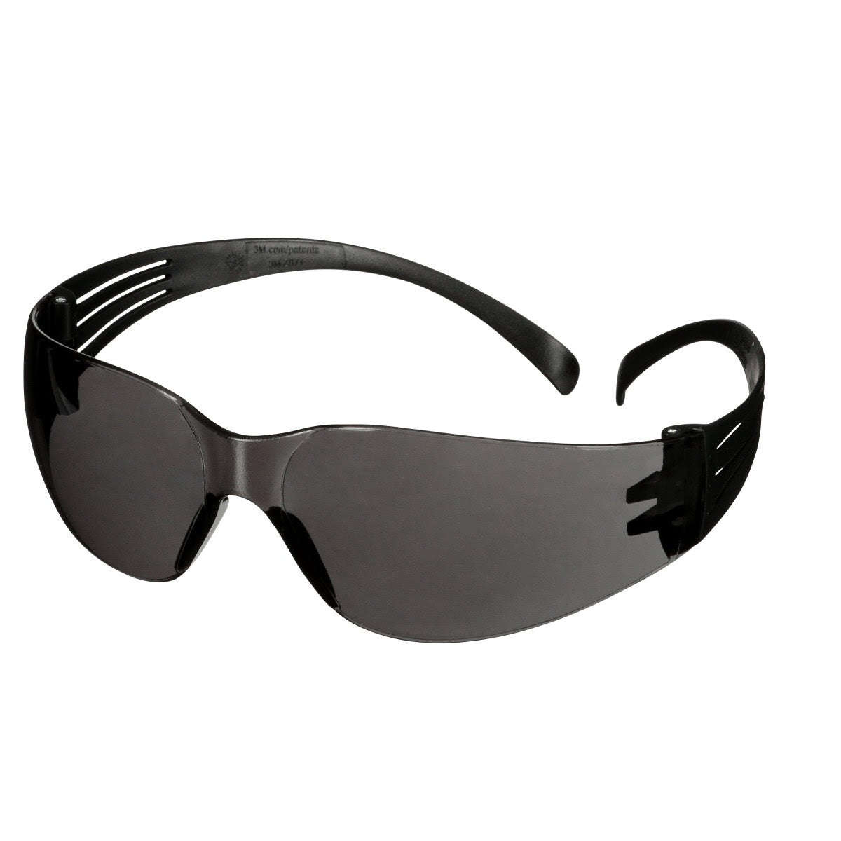 3M SF102AF-BLK SecureFit 100 Series, Black Temples, Gray Anti-Fog/Anti-Scratch Lens (7100238172) (400 Pack) - 4