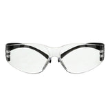 3M SF101AS-BLK SecureFit 100 Series, Black Temples, Clear Anti-Scratch Lens (7100238173)  - (20 Pack)
