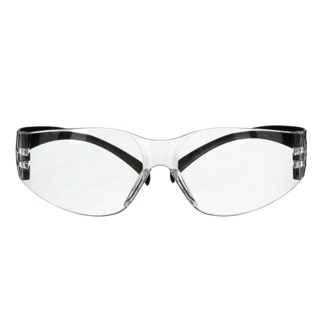 3M SF101AS-BLK SecureFit 100 Series, Black Temples, Clear Anti-Scratch Lens (7100238173)  - (20 Pack)