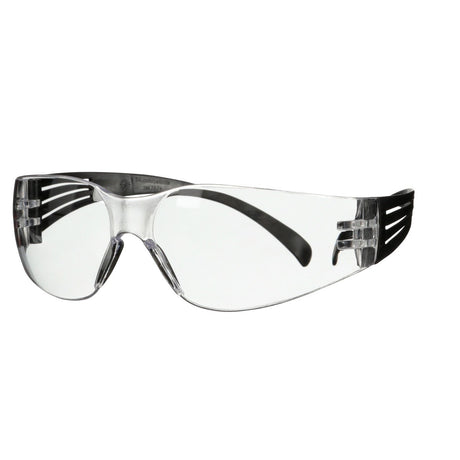 3M SF101AS-BLK SecureFit 100 Series, Black Temples, Clear Anti-Scratch Lens (7100238173)  - (20 Pack) - 2