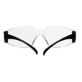 3M SF101AS-BLK SecureFit 100 Series, Black Temples, Clear Anti-Scratch Lens (7100238173)  - (20 Pack) - 7