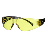 3M SF103AF-BLK SecureFit 100 Series, Black Temples, Amber Anti-Fog/Anti-Scratch Lens (7100238183)  - (20Pack) - 7