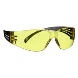 3M SF103AF-BLK SecureFit 100 Series, Black Temples, Amber Anti-Fog/Anti-Scratch Lens (7100238183)  - (20Pack) - 8