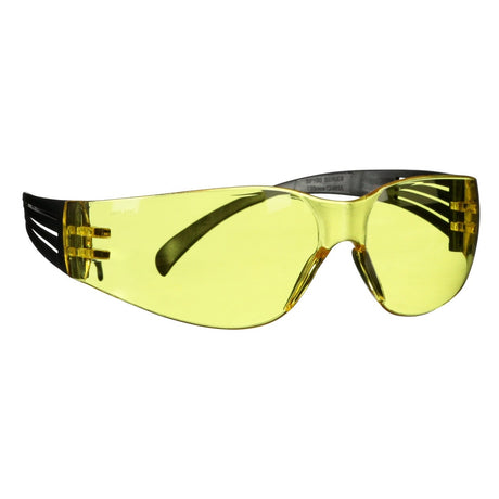 3M SF103AF-BLK SecureFit 100 Series, Black Temples, Amber Anti-Fog/Anti-Scratch Lens (7100238183)  - (20Pack) - 8