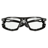 3M SF501SGAF-BLK-FM SecureFit 500 Series Safety Glasses, Anti-Fog Coating, Anti-Scratch Clear Lens, Black Frame with Foam Gasket, ANSI-ISEA Z87.1-2020 (7100238909) (400 Pack)