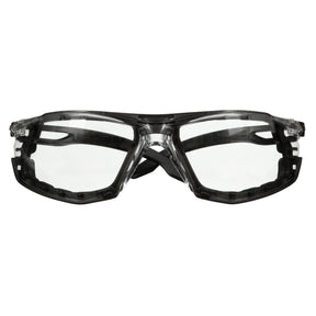 3M SF501SGAF-BLK-FM SecureFit 500 Series Safety Glasses, Anti-Fog Coating, Anti-Scratch Clear Lens, Black Frame with Foam Gasket, ANSI-ISEA Z87.1-2020 (7100238909) (400 Pack)