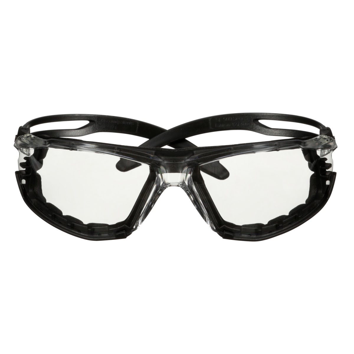 3M SF501SGAF-BLK-FM SecureFit 500 Series Safety Glasses, Anti-Fog Coating, Anti-Scratch Clear Lens, Black Frame with Foam Gasket, ANSI-ISEA Z87.1-2020 (7100238909) (400 Pack) - 6
