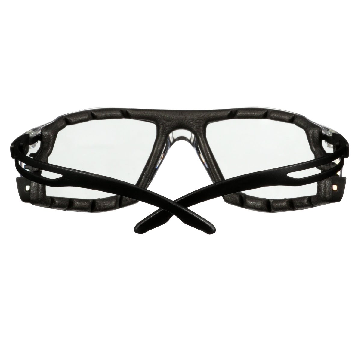 3M SF501SGAF-BLK-FM SecureFit 500 Series Safety Glasses, Anti-Fog Coating, Anti-Scratch Clear Lens, Black Frame with Foam Gasket, ANSI-ISEA Z87.1-2020 (7100238909) (400 Pack) - 7