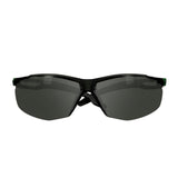3M SF530AF-GRN SecureFit 500 Series Safety Glasses ANSI Z87 Impact Rated IR 3.0 Gray Anti Fog Anti Scratch Lens Black Green Frame (7100239086)  - (20 Pack)