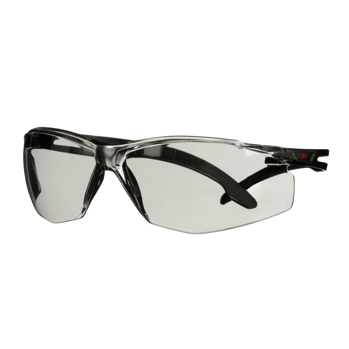 3M SF507SGAF-BLK SecureFit 500 Safety Glasses Anti Fog Coating IO Gray Lens Black Frame ANSI Z87 (7100239091)  - (20 Pack) - 2