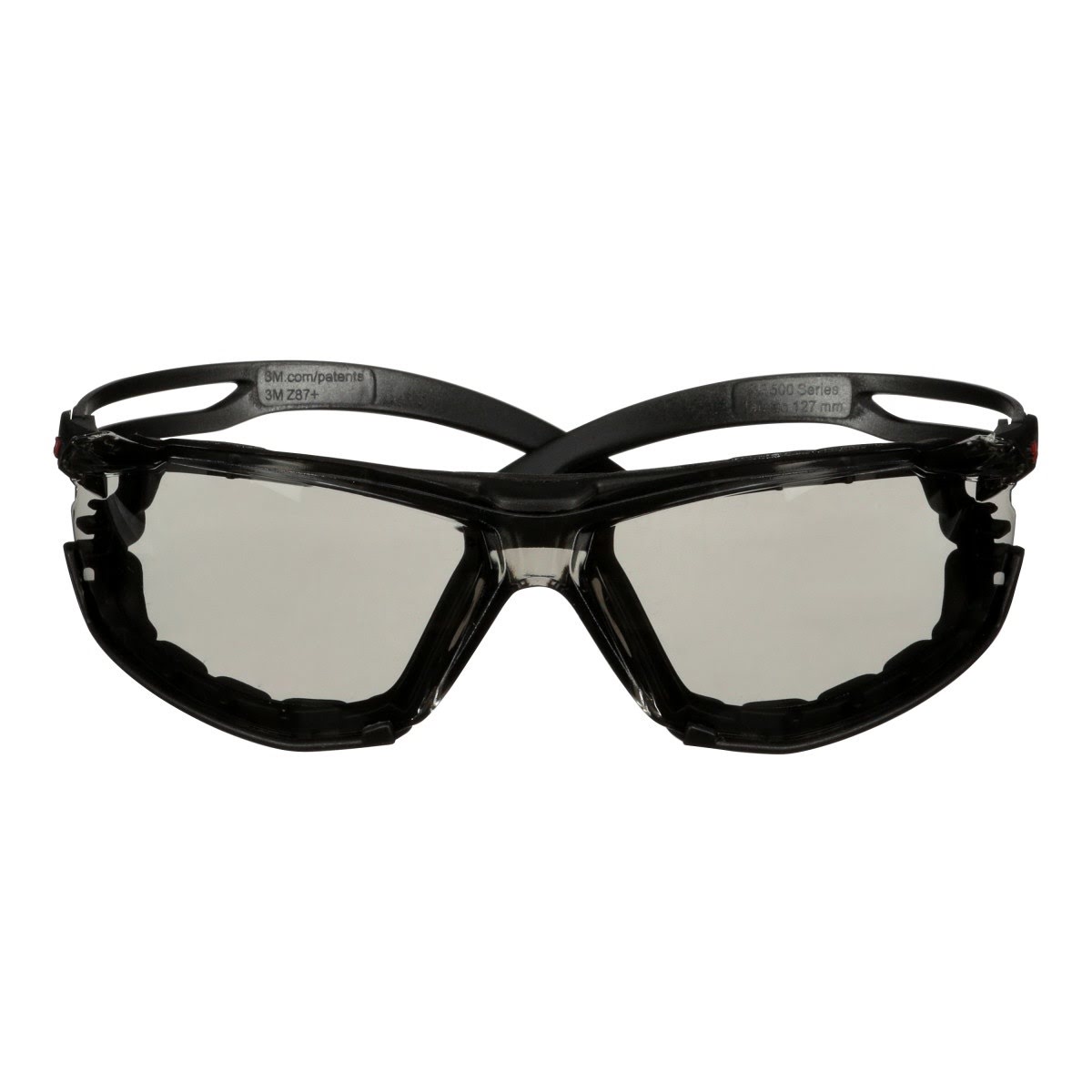 3M SF507SGAF-BLK-FM SecureFit 500 Series Safety Glasses, Anti-Fog Coating, Indoor/Outdoor Gray Lens, Black Frame with Foam Gasket (7100239092)  - (20 Pack) - 8