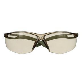 3M SecureFit 500 Series Safety Glasses, Scotchgard Anti Fog Coating, Anti Scratch, Light Brown Lens, Olive Frame, ANSI Z87.1-2020 (SF528SGAF-DGR) (7100239191)  - (20Pack)