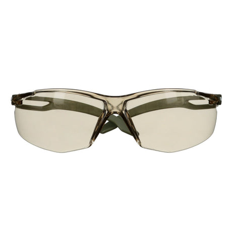 3M SecureFit 500 Series Safety Glasses, Scotchgard Anti Fog Coating, Anti Scratch, Light Brown Lens, Olive Frame, ANSI Z87.1-2020 (SF528SGAF-DGR) (7100239191)  - (20Pack)