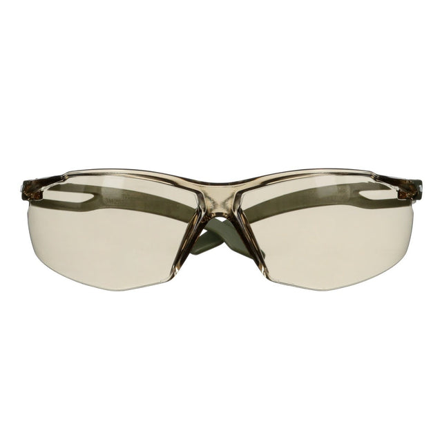 3M SecureFit 500 Series Safety Glasses, Scotchgard Anti Fog Coating, Anti Scratch, Light Brown Lens, Olive Frame, ANSI Z87.1-2020 (SF528SGAF-DGR) (7100239191)  - (20Pack)