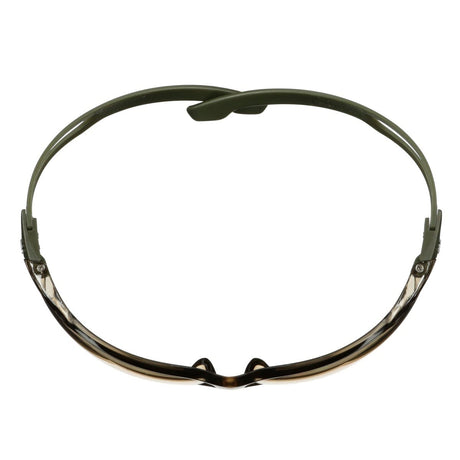 3M SecureFit 500 Series Safety Glasses, Scotchgard Anti Fog Coating, Anti Scratch, Light Brown Lens, Olive Frame, ANSI Z87.1-2020 (SF528SGAF-DGR) (7100239191)  - (20Pack) - 10