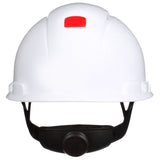 3M H-701SFV-UV SecureFit Cap Style Hard Hat, White, Vented, Uvicator Sensor, 4-Point Ratchet Suspension, ANSI Z89.1, Medium (7100239984)  - (20Pack)
