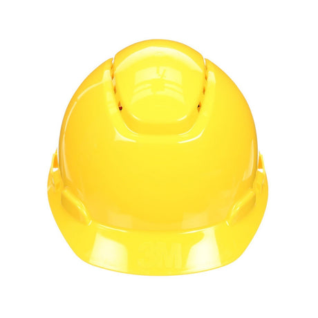 3M H-702SFV-UV SecureFit Vented Cap Style Hard Hat with UVicator Sensor, Yellow, 4-Point Ratchet Suspension, ANSI Z89.1, Medium (7100239986)  - (20 Pack) - 2