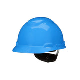 3M H-703SFR-UV SecureFit Blue Non-Vented Cap Style Safety Helmet with Uvicator Sensor, 4-Point Pressure Diffusion Ratchet Suspension, ANSI Z89.1 (7100239987)  - (20Pack) - 2