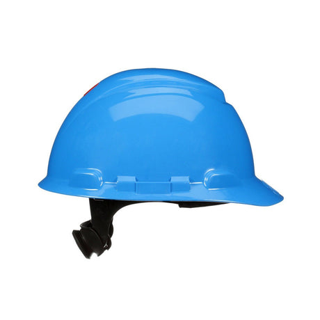 3M H-703SFR-UV SecureFit Blue Non-Vented Cap Style Safety Helmet with Uvicator Sensor, 4-Point Pressure Diffusion Ratchet Suspension, ANSI Z89.1 (7100239987)  - (20Pack) - 5