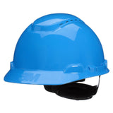 3M H-703SFV-UV SecureFit Blue Vented Cap Style Hard Hat with Uvicator Sensor, 4-Point Pressure Diffusion Ratchet Suspension, ANSI Z89.1 (H-703SFV-UV) (7100239988)  - (20Pack)