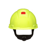 3M H-709SFR-UV SecureFit Hard Hat Hi-Vis Yellow Non-Vented UVicator 4-Point Ratchet (7100239991)  - (20Pack)