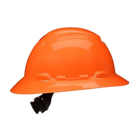 3M H-806SFR-UV SecureFit Full Brim Hard Hat, Orange, Non-Vented with Uvicator and 4-Point Ratchet Suspension (7100239992)  - (20Pack) - 5