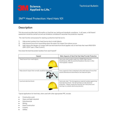 3M H-709SFV-UV SecureFit Vented Cap Style Hard Hat, Hi-Vis Yellow, Uvicator Sensor, 4-Point Ratchet Suspension, ANSI Z89.1 (7100239995)  - (20Pack) - 5