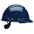 3M H-710SFV-UV SecureFit Vented Cap Style Hard Hat, Navy Blue, Uvicator Sensor, 4-Point Ratchet Suspension, ANSI Z89.1 (7100239996)  - (20 Pack)