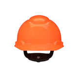 3M H-707SFR-UV SecureFit Hi-Vis Orange Non-Vented Cap Style Hard Hat with Uvicator and 4-Point Ratchet Suspension (7100239999)  - (20Pack) - 3
