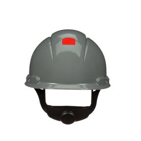 3M H-708SFR-UV SecureFit Non-Vented Cap Style Hard Hat, Gray, Uvicator Sensor, 4-Point Ratchet Suspension, ANSI Z89.1 (7100240000)  - (20 Pack)