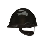 3M H-712SFR-UV SecureFit Black Non-Vented Cap Style Safety Helmet with Uvicator Sensor, 4-Point Pressure Diffusion Ratchet Suspension, ANSI Z89.1 (H-712SFR-UV) (7100240001)  - (20Pack) - 3
