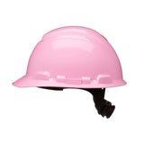 3M H-713SFR-UV SecureFit Cap Style Hard Hat Pink Non-Vented Uvicator Sensor 4-Point Ratchet Suspension ANSI Z89.1 (7100240002)  - (20Pack) - 4