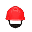 3M H-705SFR-UV SecureFit Hard Hat Cap Style Red Non-Vented Uvicator Sensor 4-Point Ratchet Suspension ANSI Z89.1 (7100240004)  - (20 Pack)
