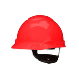 3M H-705SFR-UV SecureFit Hard Hat Cap Style Red Non-Vented Uvicator Sensor 4-Point Ratchet Suspension ANSI Z89.1 (7100240004)  - (20 Pack) - 2