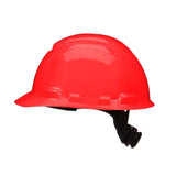 3M H-705SFR-UV SecureFit Hard Hat Cap Style Red Non-Vented Uvicator Sensor 4-Point Ratchet Suspension ANSI Z89.1 (7100240004)  - (20 Pack) - 4