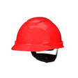 3M H-705SFV-UV SecureFit Hard Hat, Red, Vented Cap with Uvicator Sensor, 4-Point Ratchet Suspension, ANSI Z89.1 (7100240007)  - (20 Pack)