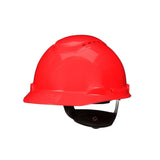 3M H-705SFV-UV SecureFit Hard Hat, Red, Vented Cap with Uvicator Sensor, 4-Point Ratchet Suspension, ANSI Z89.1 (7100240007)  - (20 Pack)