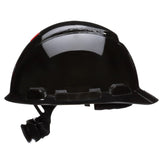 3M H-712SFV-UV SecureFit Hard Hat, Black, Vented Cap Style Safety Helmet with Uvicator Sensor, 4-Point Pressure Diffusion Ratchet Suspension, ANSI Z89.1, Medium (7100240011)  - (20Pack) - 2