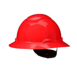 3M H-805SFR-UV SecureFit Full Brim Hard Hat, Red, Non-Vented with Uvicator Sensor and 4-Point Ratchet Suspension (7100240013)  - (20Pack) - 5