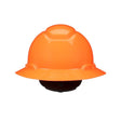 3M H-807SFR-UV SecureFit Full Brim Hard Hat , H-Vis Orange, 4-Point Pressure Diffusion Ratchet Suspension with UVicator (7100240033)  - (20Pack)