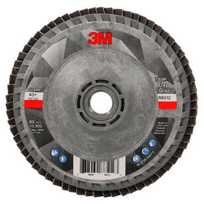 3M 769F Flap Disc 40+ YF-weight T27 Quick Change 4-1/2 in x 5/8 in-11 (7100242989)