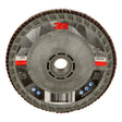 3M 769F Flap Disc, T29 Quick Change, Precision Shaped Ceramic, 120+, Purple, 4-1/2 in x 5/8 in-11 (7100242990)  - (10Pack)