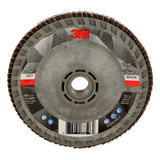 3M 769F Flap Disc, T29 Quick Change, Precision Shaped Ceramic, 120+, Purple, 4-1/2 in x 5/8 in-11 (7100242990)  - (10Pack)