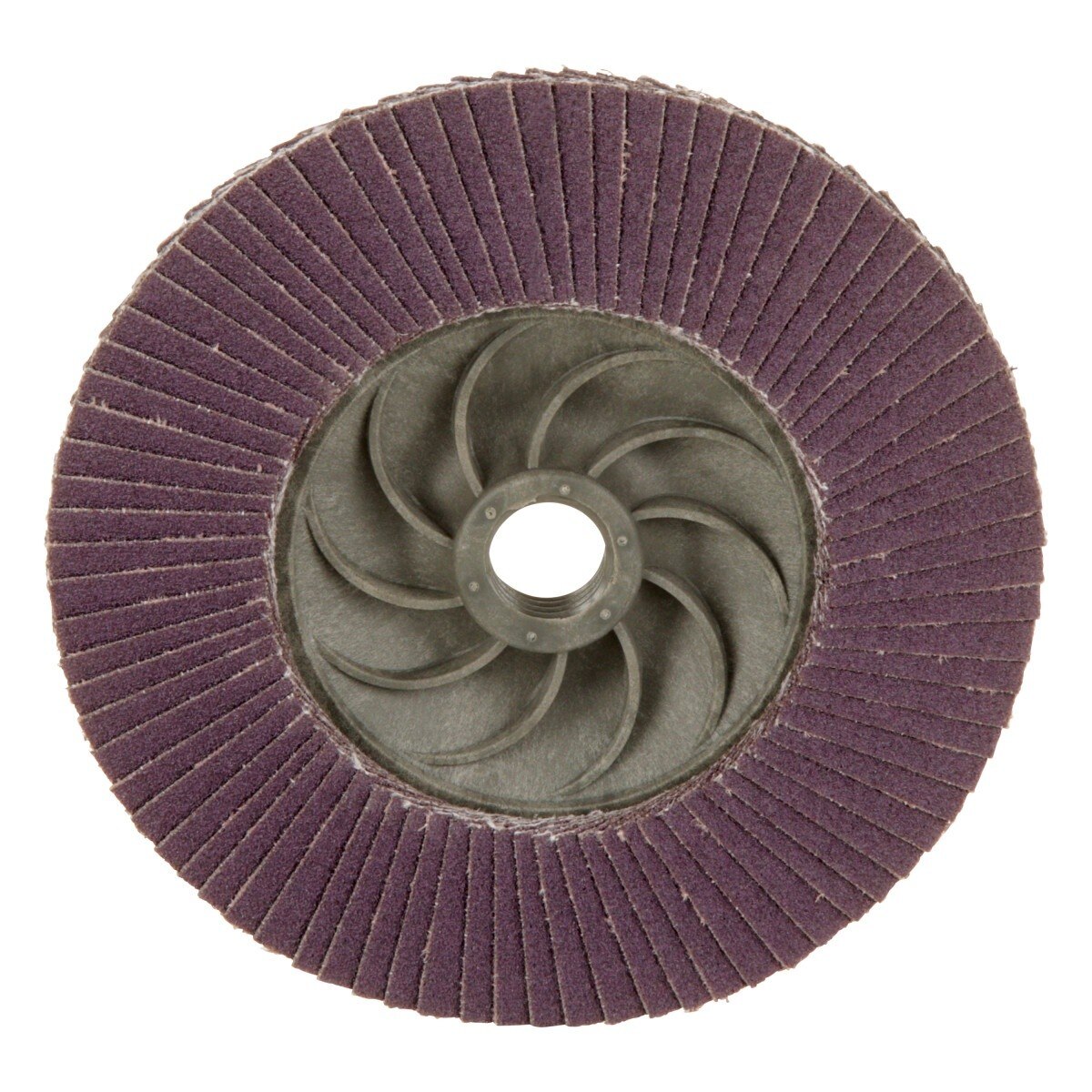 3M 769F Flap Disc, T29 Quick Change, Precision Shaped Ceramic, 120+, Purple, 4-1/2 in x 5/8 in-11 (7100242990)  - (10Pack) - 5