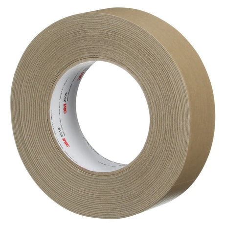 3M 2519 High Performance Flatback Tape, Tan, 36 mm x 55 m (7100243697) (24 Pack) - 3