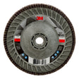3M 769F Flap Disc, T29 Quick Change, Precision Shaped Ceramic 120 Plus Purple, 5 in x 5/8 in-11 (7100243778)  - (250Pack)