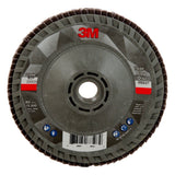 3M 769F Flap Disc, T29 Quick Change, 80+, 4-1/2 in x 5/8 in-11, Precision Shaped Ceramic, Purple (7100243873)  - (10Pack)