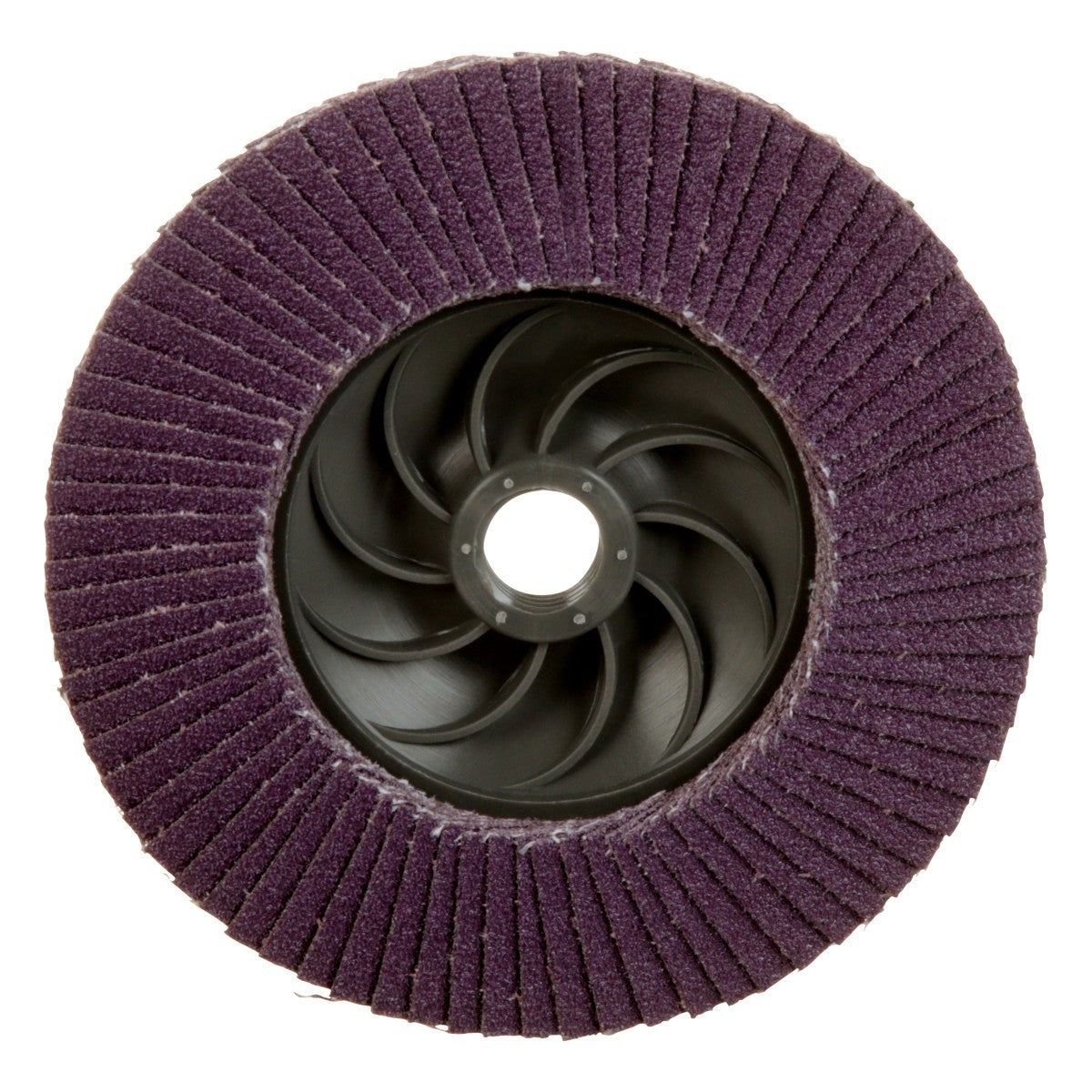 3M 769F Flap Disc, T29 Quick Change, 80+, 4-1/2 in x 5/8 in-11, Precision Shaped Ceramic, Purple (7100243873)  - (10Pack) - 6